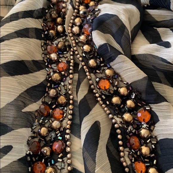 EUC. Sheer bathing suit covering or tunic - Picture 8 of 10